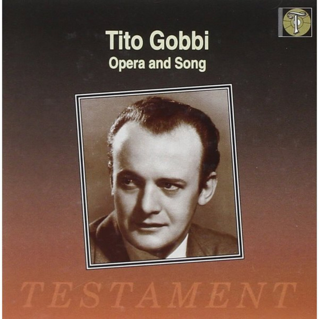 [CD] 티토 고비가 부르는 오페라와 가곡집 (Tito Gobbi : Opera and Songs) : Mozart / Verdi / Puccini / Ro...