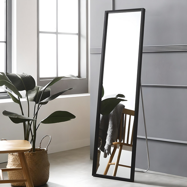 투에스 국내 제조 시그니쳐 전신거울, 블랙