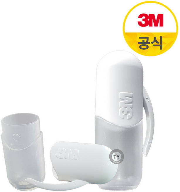 3M 이어플러그 귀마개 손잡이형 Push-in 케이스, 1개