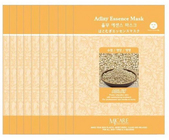 100매율무 피부영양 윤기 에센스 마스크팩 시트팩, 1개, 100개입