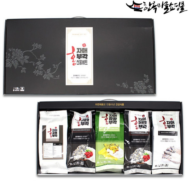 홍자매부각 김부각 대형 선물세트 10p, 520g, 1세트