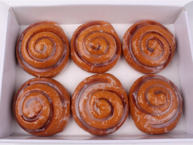 시나몬롤, 70g, 6개