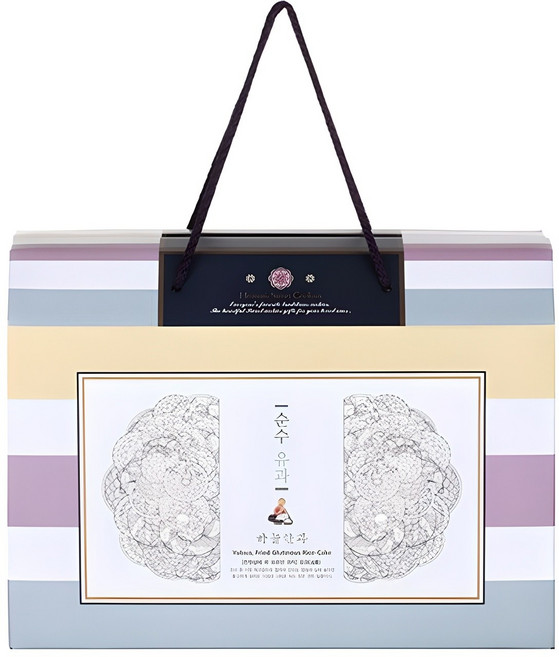 하늘한과 순수유과 4종 세트, 600g, 1개