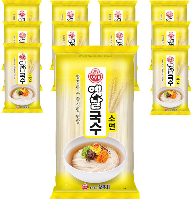 오뚜기 옛날 국수 소면, 700g, 11개