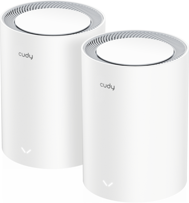 Cudy M3000 AX3000 Wi-Fi 6 雙頻 Mesh路由器 聯發科晶片 2.5G網孔, 1套, M3000(2入)