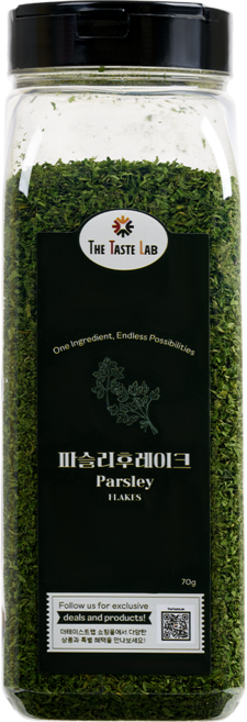 더테이스트랩 파슬리 가루 후레이크, 70g, 1개