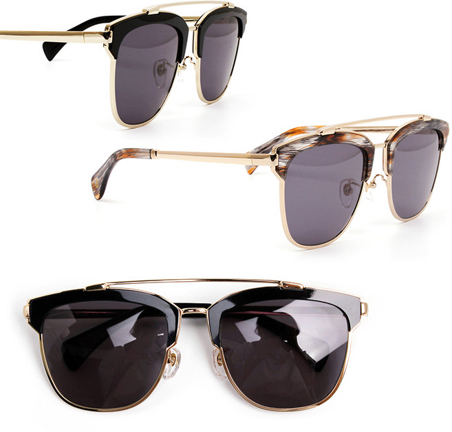 이탈리아제작 타투 TA3721S 선글라스 2컬러 고급 명품 오버사이즈 하금테 투브릿지 Tattoo
