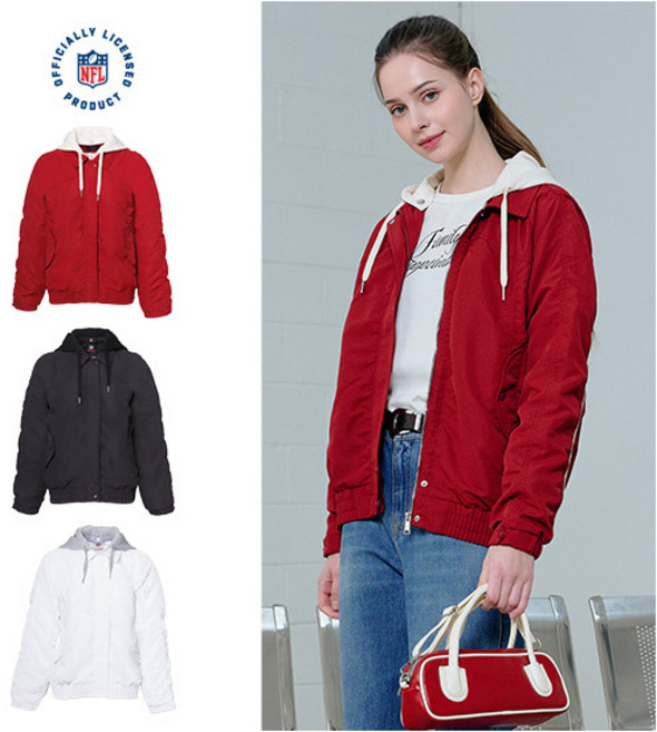 [NFL] ○ 26SS 여성 레이스 셔링 자켓 1종