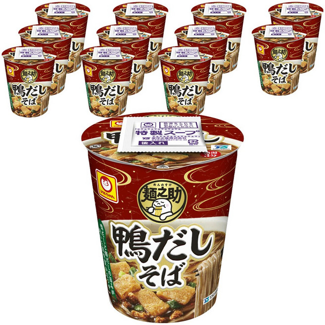 마루찬 멘노스케 오리고기 국물 소바 65g(면50g), 12개