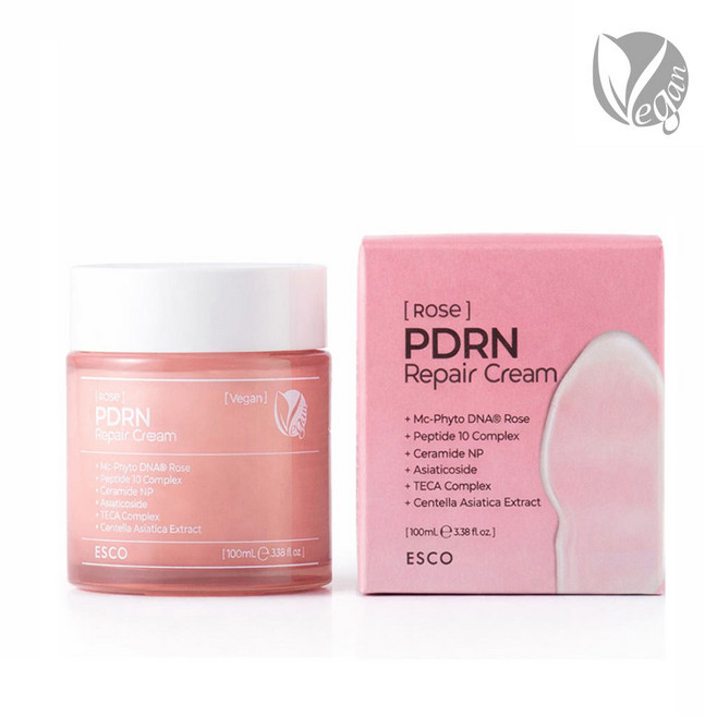 에스코 로즈 PDRN 21% 리페어 크림, 1개, 100ml