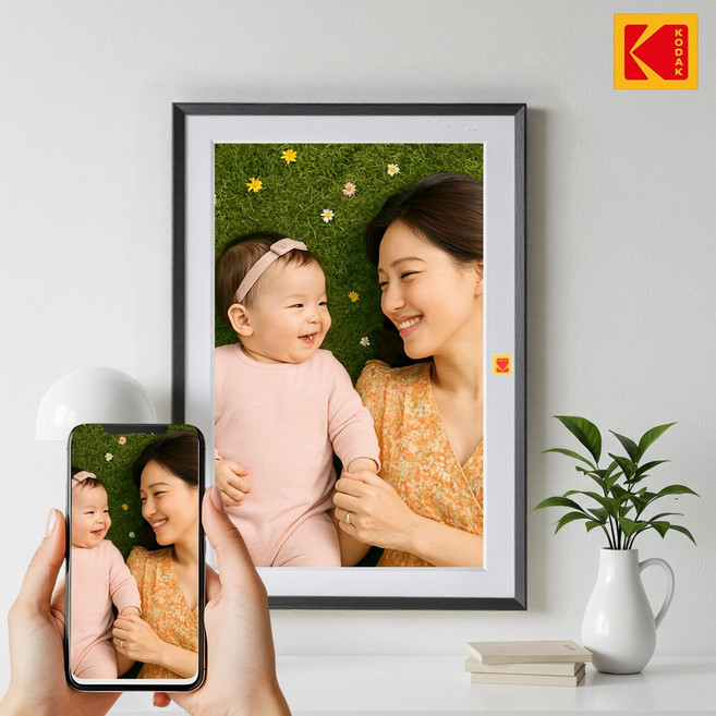 코닥 디지털액자 스마트 동영상 클라우드 전자액자 RCF-1561P