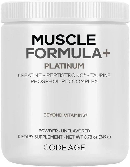 코드에이지 머슬 포뮬라 Muscle Formula 크레아틴 타우린 포스포리피드 249g - 쿠팡