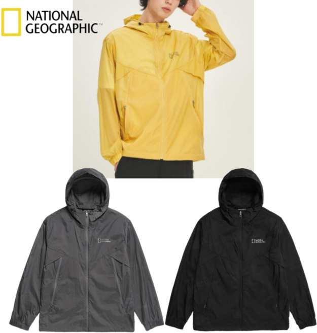 국내매장판 내셔널지오그래픽 여름 바람막이 점퍼