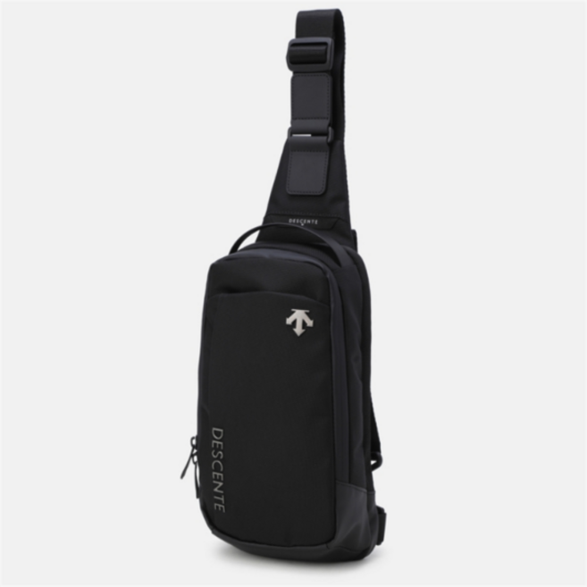 [데상트] 미디엄 하디 슬링백 B1 SQ323UBG72 BLK0 DGRY, 모델명:1.SQ323UBG72 BLK0 / 사이즈:F, 상세 설명 참조