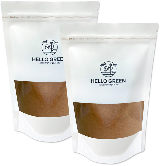 헬로우그린 계피가루 (시나몬 가루), 2개, 500g