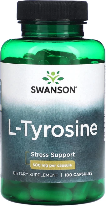 고급최고의영양제 Swanson L-티로신 500mg 캡슐 100정 좋습니다 할인중, Swanson L티로신 500mg 캡슐 100정, 1개 - 쿠팡