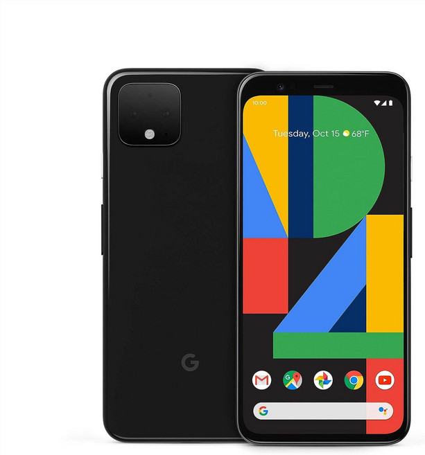 Google Pixel 4 구글 픽셀 4 스마트 폰 - 언락 북미판 공기계, 64GB, 블랙