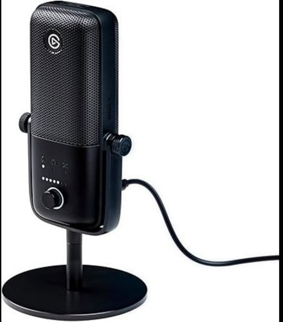 Elgato Wave3 프리미엄 USB 콘덴서 마이크 스트리밍/팟캐스트/게임/홈 오피스용 무료 믹서 소프트웨어 포함 사운드 이펙트 플러그인 플러그앤플레이, [01]하얀색, [00]마이크로폰