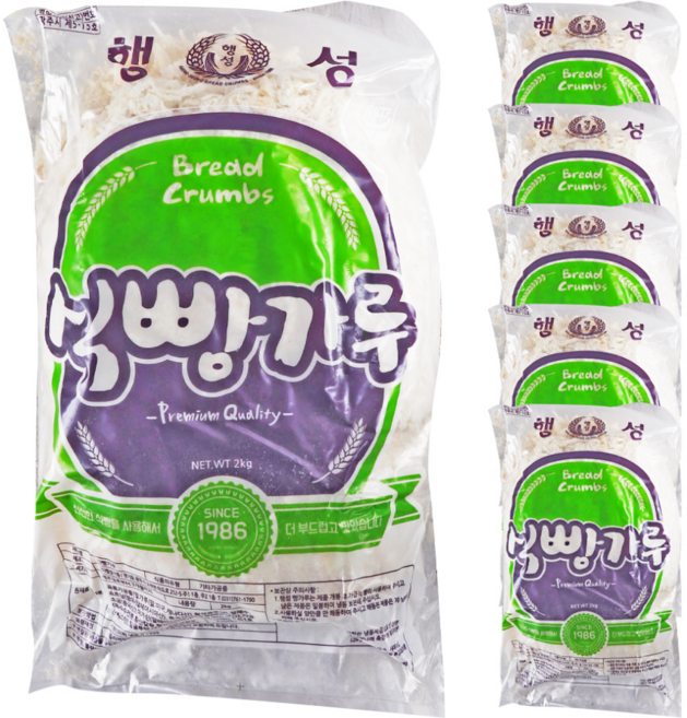푸드올마켓_ 행성 일식빵가루 2kg /냉동 한박스 (2kg x 5ea), 5개