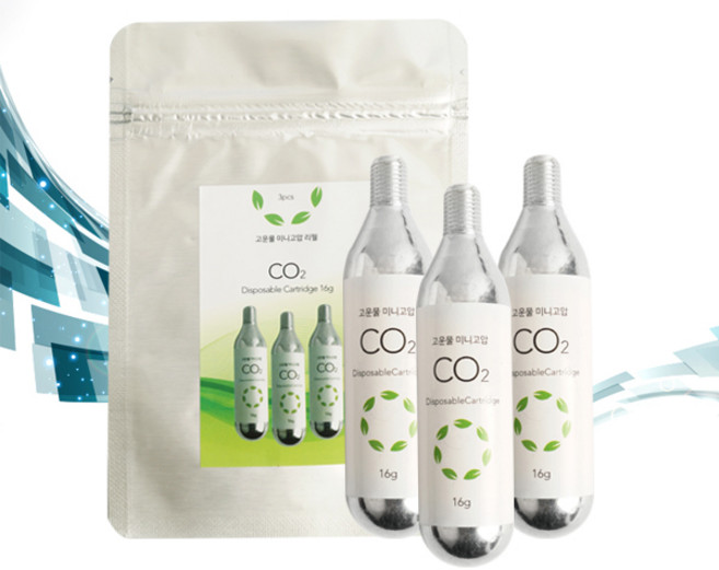 미미네아쿠아 고운물 미니고압 리필 3개 [16g], 1개