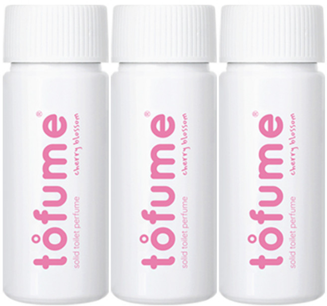 토퓸 토일렛 퍼퓸 화장실방향제, 24g, 3개, 체리블라썸
