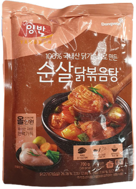 동원 양반 순살 닭볶음탕, 1개, 700g