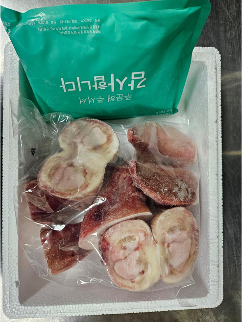 소발톱 2k (한우 우족발톱), 한우 소발톱2k, 1kg, 1개