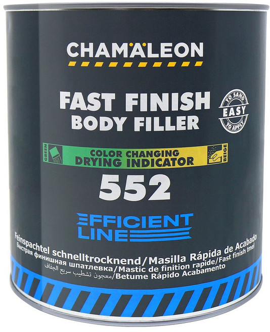 카멜레온 552 패스트 피니시 고성능 판금 아연 퍼티 자동차용 도장 다용도 빠데 빠다 3000ml, 1개