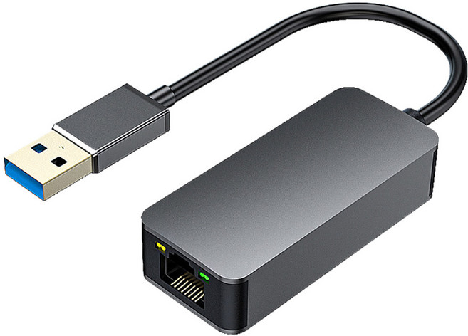USB 3.1 to 2.5G 랜카드 C타입 A타입 유선 RTL8156B 칩셋, A타입 랜카드, 1개
