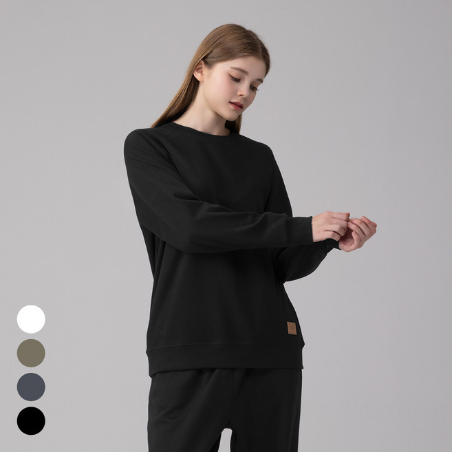 에버라스트 여성 맨투맨 티셔츠 나그랑 긴팔티