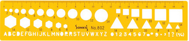 산키스 공정도기호정규 NO.802 템플레이트 템플릿 템플렛, kdongmall 정성배송 필기도구