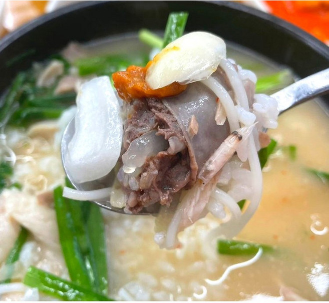 해와바다 맑은 순대국밥 기름기 없는 국밥, 5개, 200g