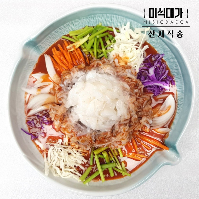 미식대가 한치물회 물회 세트 밀키트, 한치(몸통+다리) 물회  2인세트, 2개, 1.44kg