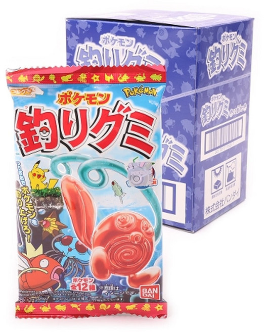 포켓몬 낚시 젤리 10개 한박스, 14g
