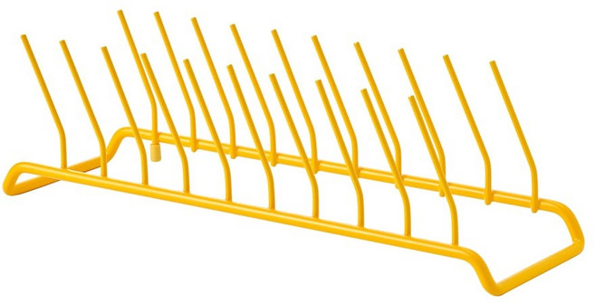 이케아 린니그 접시꽂이 옐로 106.013.55
