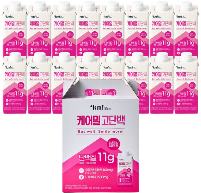 메디푸드 케어밀 고단백 암환자용 균형영양식, 16개, 170ml