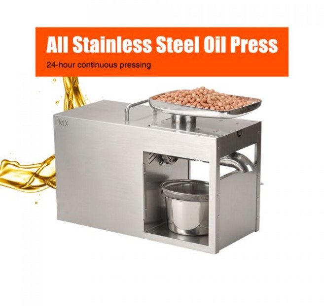 채유기 가정용착유기 oil rig XEOLEO 오일 프레서 올리브 대두 프레스 냉간 및 고온 추출기 기계 땅콩 호두 아마씨 참깨 프로세서용, 02 110V_02 EU