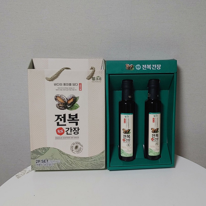 전복간장250mlx2개-한세트 선물세트 요리용 맛간장 전복맛 소스 명절선물, 1개, 250ml