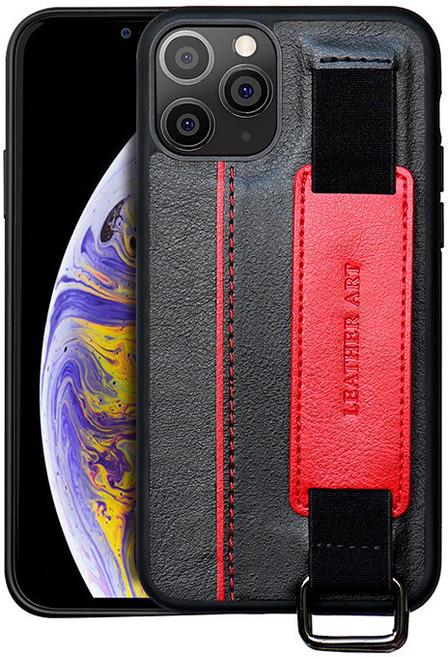 適用 iPhone 15 Pro 手機殼 蘋果 11 支架手腕帶手機殼 16 Pro Max 保護套