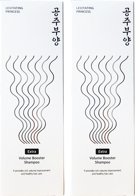 가히 공주부양 엑스트라 볼륨 부스터 샴푸, 2개, 500ml