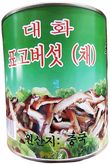 대화 채 표고버섯 캔 2.8kg 통조림버섯, 1개