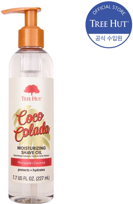 트리헛 모이스처라이징 바디 쉐이브오일 코코콜라다, 1개, 227ml - 쿠팡