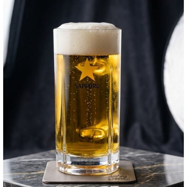 삿포로맥주잔 삿포로생맥주잔, 1개