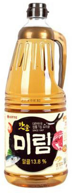 롯데 미림 (요리용 맛술), 2L, 2개