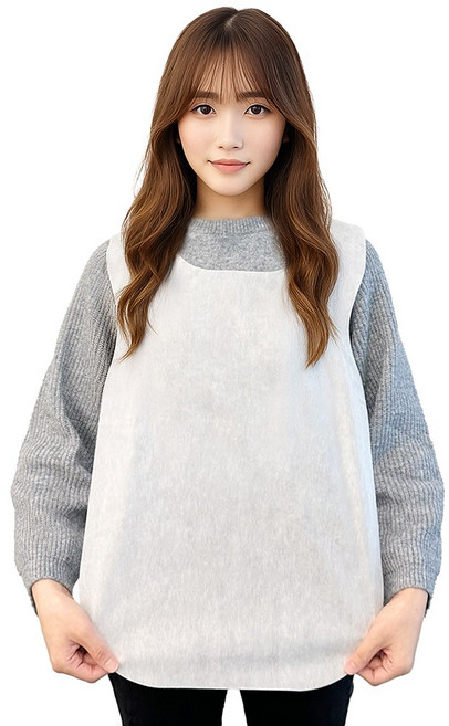 프로덕트랩 일회용 앞치마 업소용 손님용 식당 부직포 방수, 1000개, 화이트