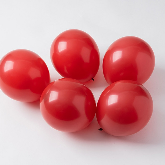 셈퍼텍스 13cm 풍선, 1개, 임페리얼레드 [100입]