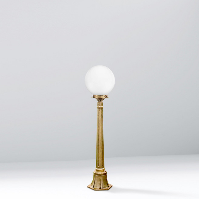 나눔조명 전기 가로등 호박등 구슬등 LED 정원등 잔디등, 01_기둥높이 0.7미터 구슬지름200mm