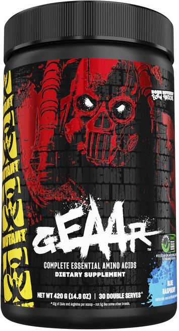 Mutant GEAAR 完整必需胺基酸 藍莓覆盆子, 1個, 420g