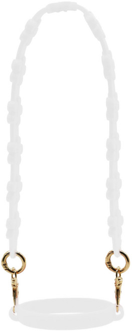 나이스오프 텀블러 플라워 홀더 스트랩 스탠리 스타벅스 호환, 1개, 플라워 화이트