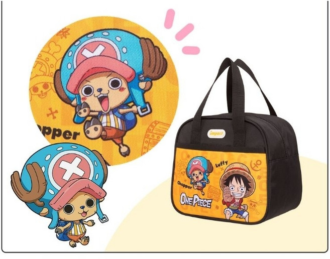 IMPACT 怡寶 ONE PIECE 航海王 魯夫 午餐袋 餐盒 IMPEN01BK, 1個